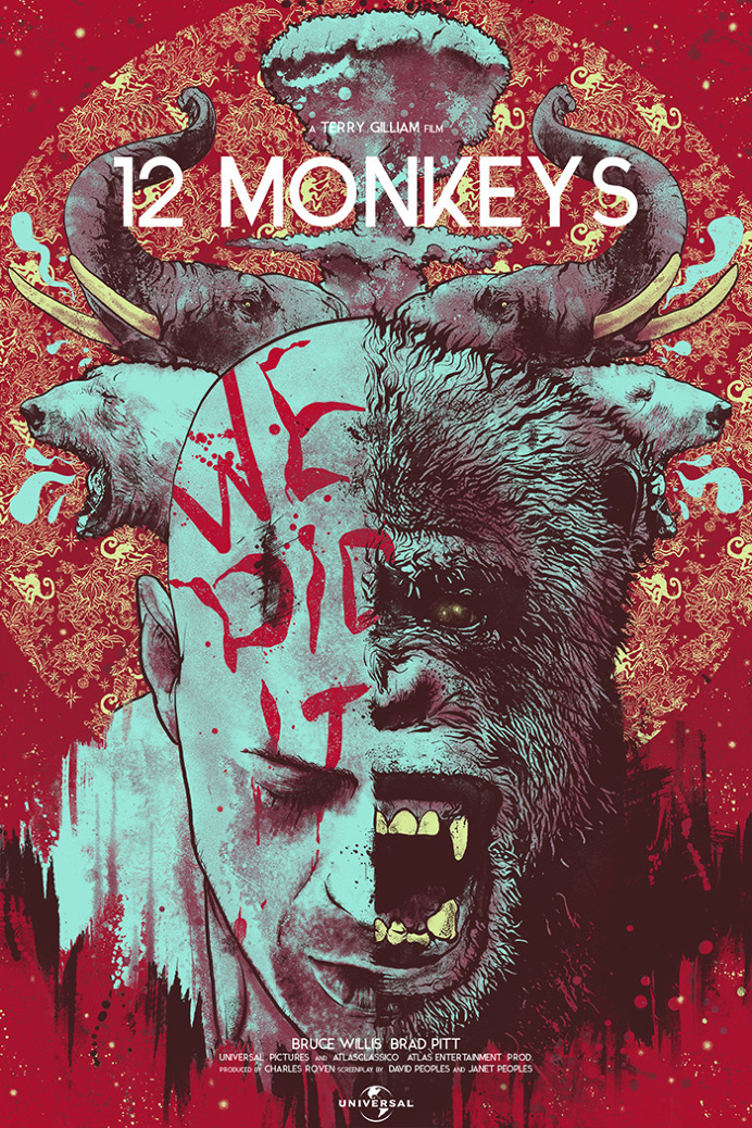 Twelve Monkeys by Nikita Kaun