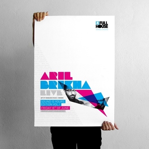 projectgraphics - typo/graphic posters #kosovo #brikha #prishtina #aril #projectgraphics #poster