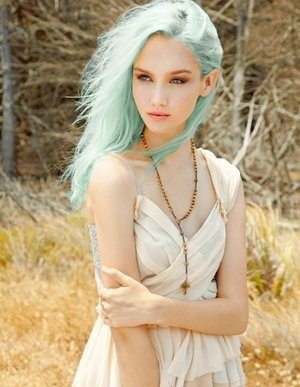 pastel hair #hair #blue #photography #girl