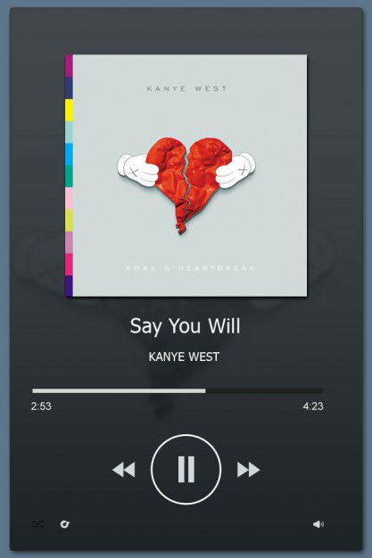 Personalized player with red heart picture Free Psd. See more inspiration related to Music, Heart, Red, Ui, Psd, Picture, Material, Interface, Player, Vertical, Players, Personalized and Psd material on Freepik.