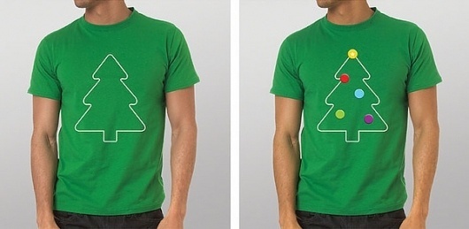 T-shirts design idea #123: Bor s nama 2010 / Christmas Tree Superstore 2010 on the Behance Network #tree #design #tshirt #sh...