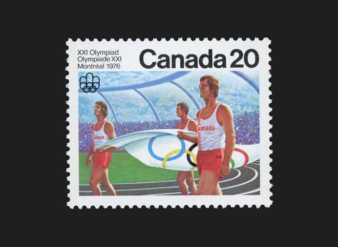 Olympic Ceremonies Stamps - Canada Modern