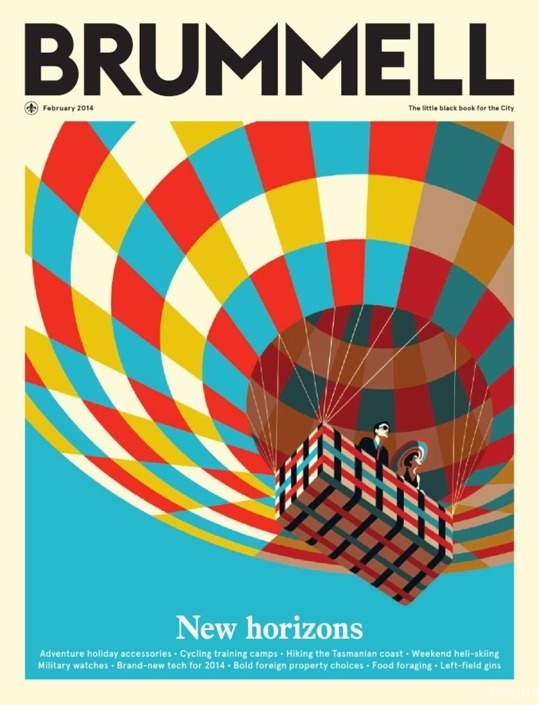 NAS CAPAS: BRUMMELL #air #cover #horizons #balloon #magazine #new