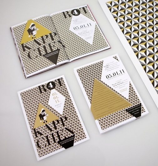 Looks like good Graphic Design by LEIB UND SEELE #gold #print #design #publication