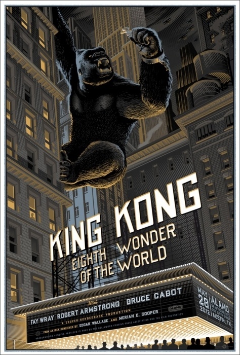 Mondo: The Archive | Laurent Durieux King Kong, 2012 #movie #poster