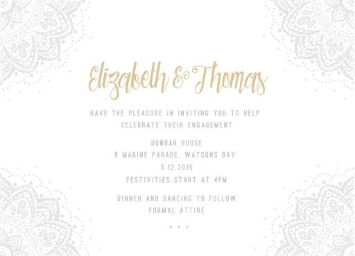 Elegant Collection - Engagement Invitations #paperlust #weddinginvitation #weddinginspiration #weddingstationery #engagement #engagementinv