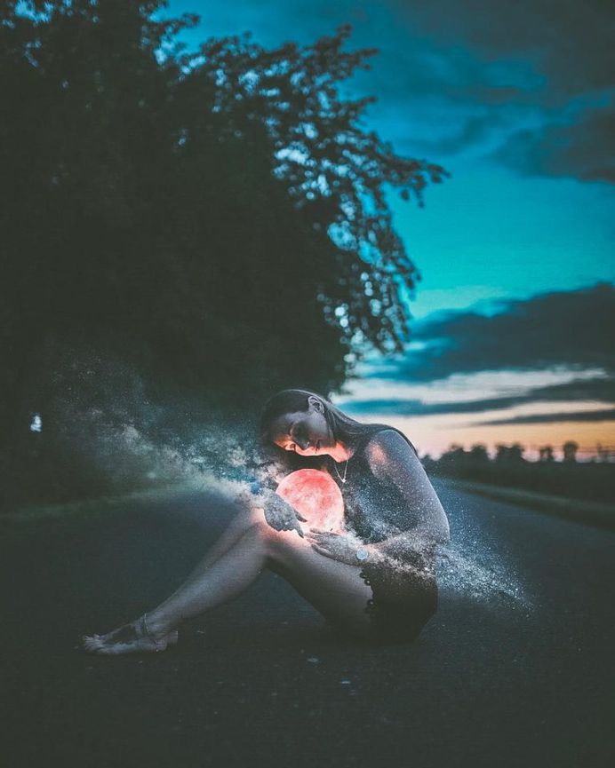 June Lawrence Beautifully Manipulates Portraits Using Only Her Smartphone