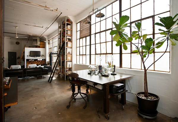 CJWHO ™ (Loft in Brooklyn by Alina Preciado by Dan Gitane ...) #loft #design #interiors #luxury #architecture #york #brooklyn #new