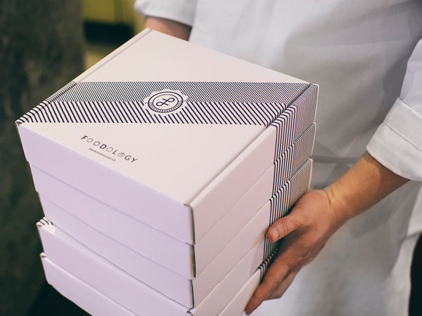 Good design makes me happy: Project Love: Foodology Branding #pattern