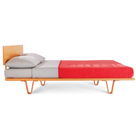 Case Study Bed, Bentwood Legs