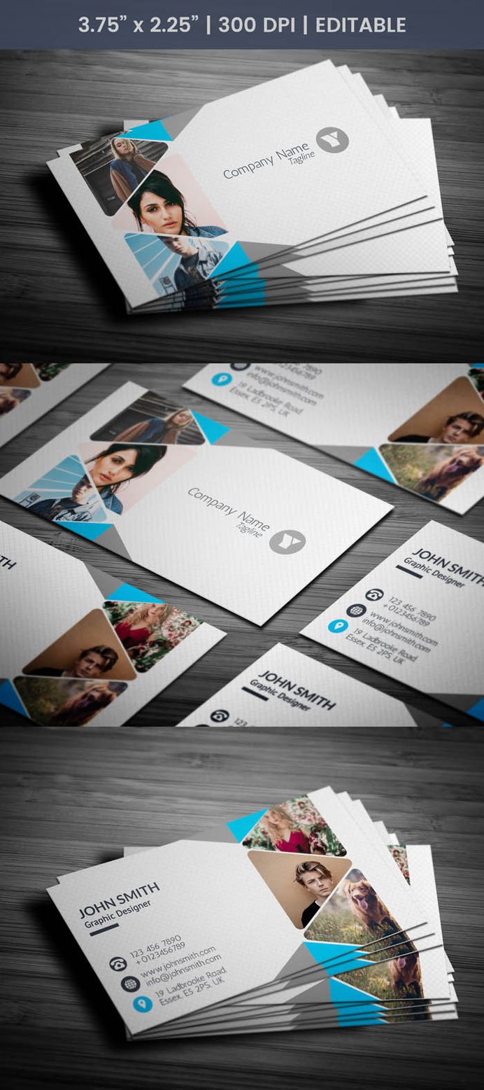 Free Professional Photography Business Card Template