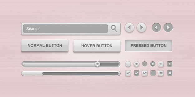 Clean g elements pack Free Psd. See more inspiration related to Web, Elements, Clean, Psd, Web elements, Pack, Files, Horizontal and Gui on Freepik.