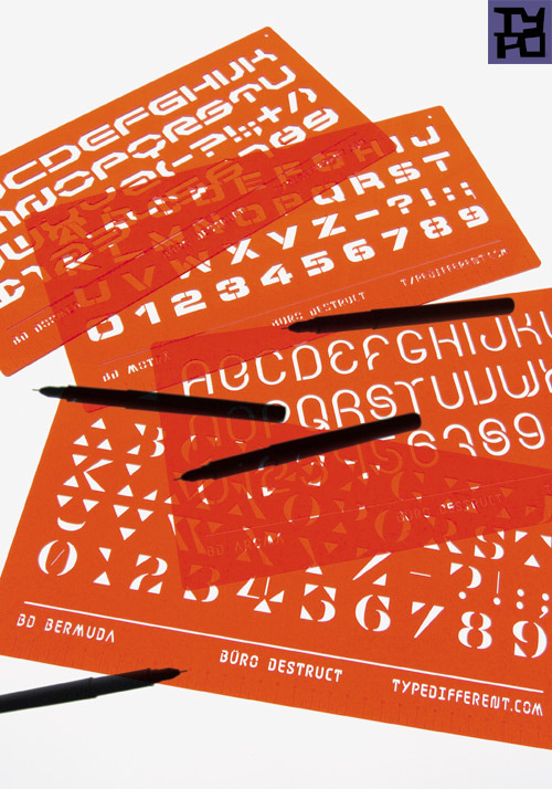 Büro Destruct News #type