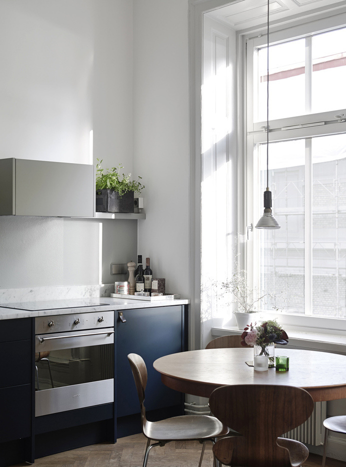 The Design Chaser: Blue #interior #design #decor #kitchen #deco #decoration