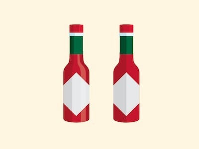Tabasco Flat Design #rth45
