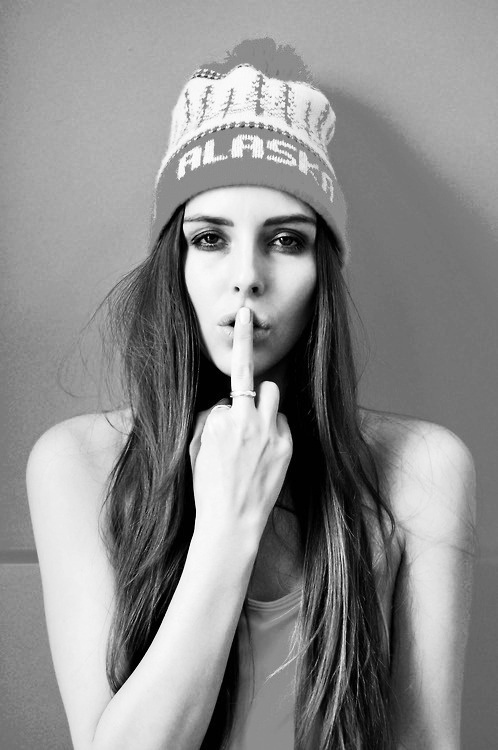 Normal is boring #white #black #photography #portrait #and