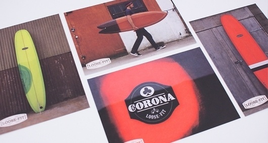 Loose-Fit / Case Study / Loose-Fit Surf Shop - A-Side Studio #postcards #identity #branding
