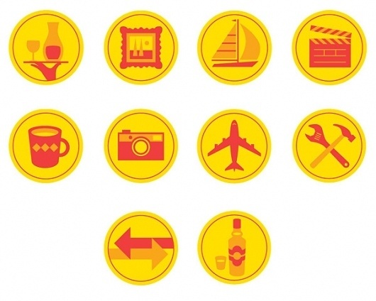 Pictograms on the Behance Network #design #graphic #icons #illustration #monocle