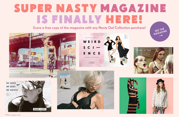 SUPER NASTY Magazine #art #direction #girls #magazine