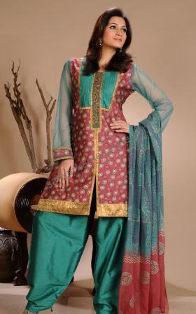 Casual Punjabi Salwar Suit Design