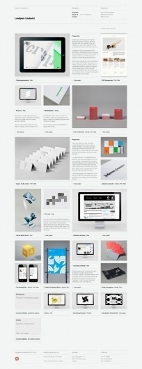 Lundgren+ Lindqvist on Grid Based #website #grid