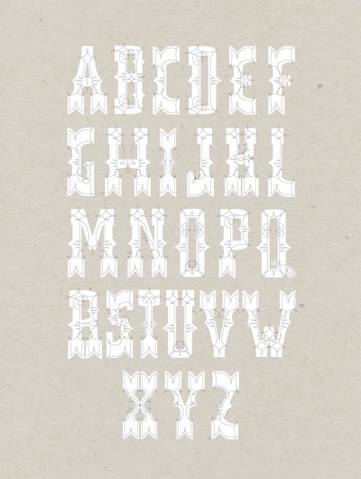Missy Austin | Allan Peters #rad #type #typeface