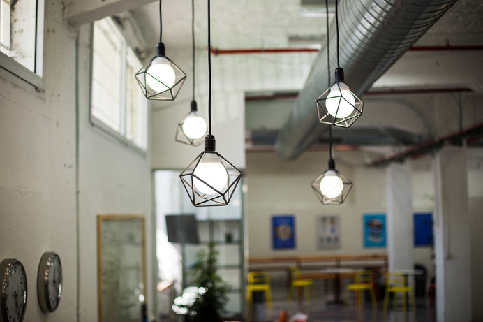 by Hu.be studio #lighting #office #design