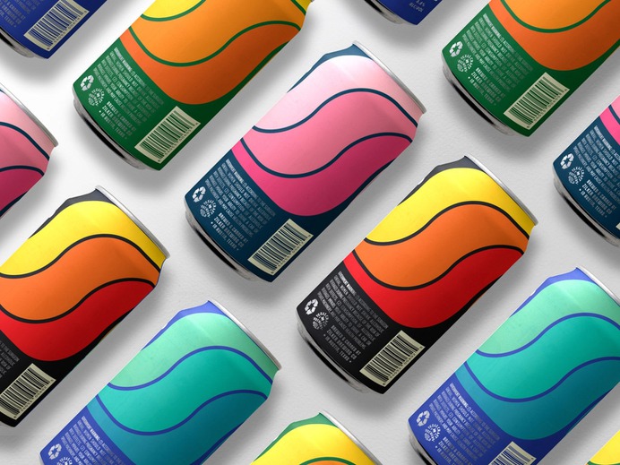 Beautiful vintage inspired packaging for Zilker Brewing Co.