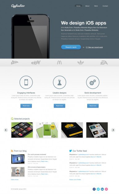 Ios apps website template Free Psd. See more inspiration related to Template, Mobile, Web, Website, Psd, Website template, Mobile app, Application, Material, Interface, Apps, Ios, Vertical and Psd material on Freepik.