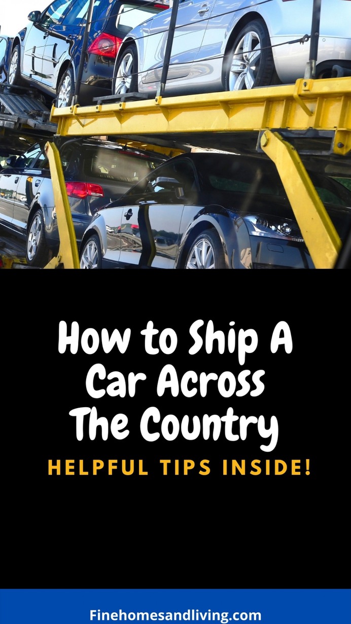 Tips For Shipping a Car Across Country Infographic