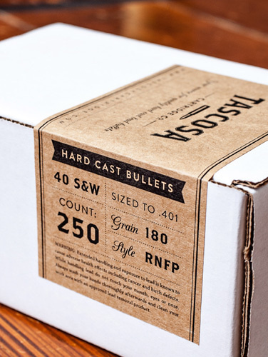 Tascosa Label Design by Nudge #packaging #tascosa #branding