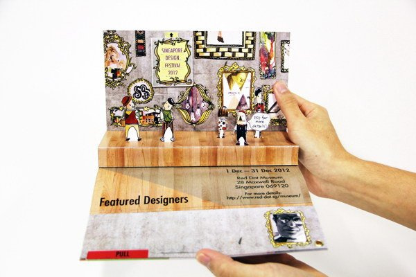 Brochure design idea #348: SDF Pop-up Brochure #pop #up #poster #popup #3d #brochure