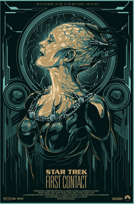 ken taylor #mucha #alfonse #trek #illustration #star