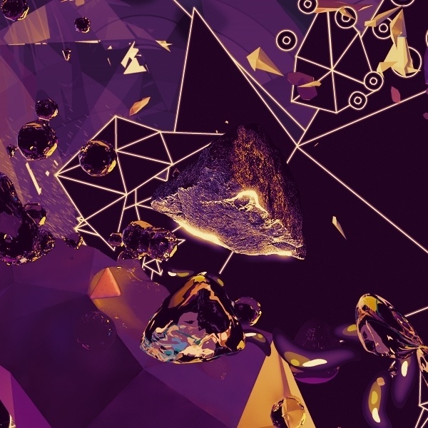 Amphitrite & Poseidon – INSgraphizm remix on the Behance Network #3d #abstract #polygon #i #rock #joshuadavis #detail