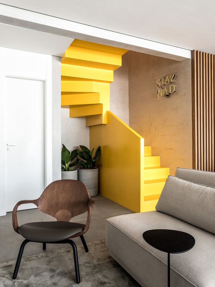 staircase, Curitiba, Brazil / Giuliano Marchiorato Arquitetos