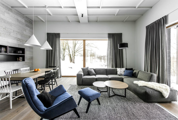 Spacious Scandinavian-Style Home by Interjero Architektura - InteriorZine