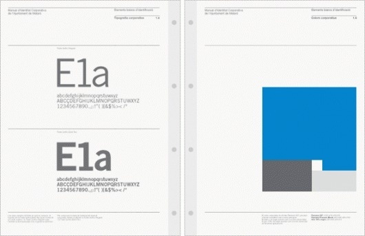 Lamosca . Aj. de Mataró #branding #guide #guidelines #corporate #style
