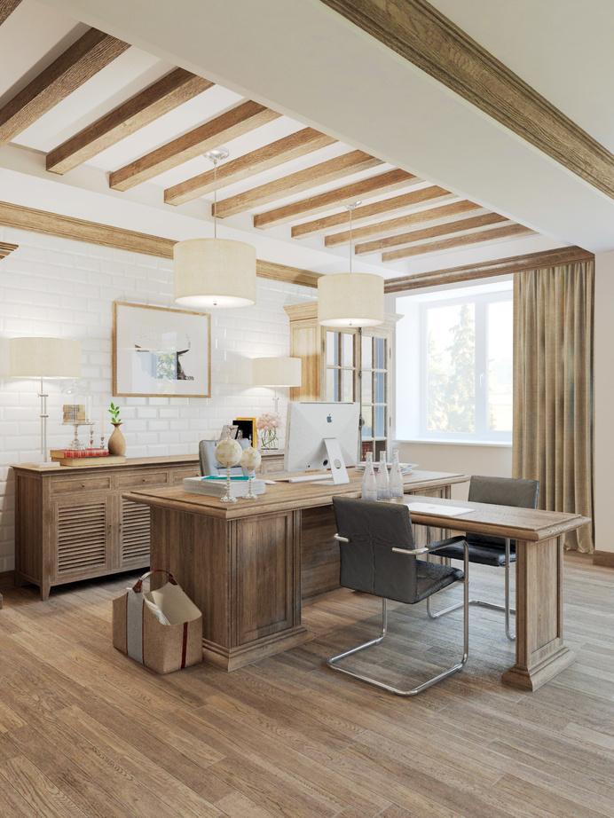 Head Office beautiful classic design by Anton Medvedev - HomeWorldDesign (9) #interior #office #design #space #work