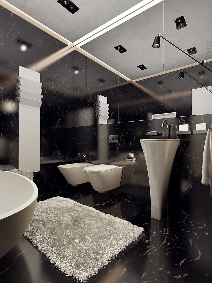 Horizon Apartment in Paris by Rosko Family Design