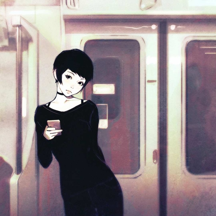 Gorgeous Character Illustrations by Ilya Kuvshinov