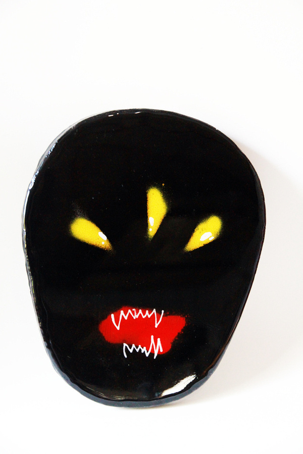 http://www.5piecesgallery.com/product/anthony-lister-demon #urban #painting #lister #art