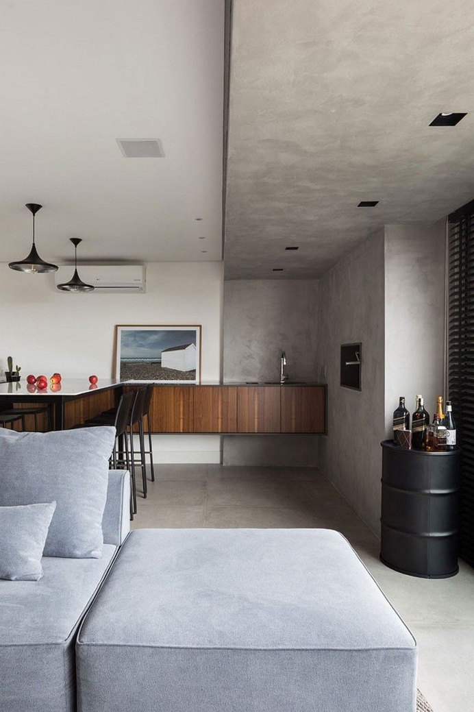 Practical and Elegant Apartment with Multifunctional Living 4