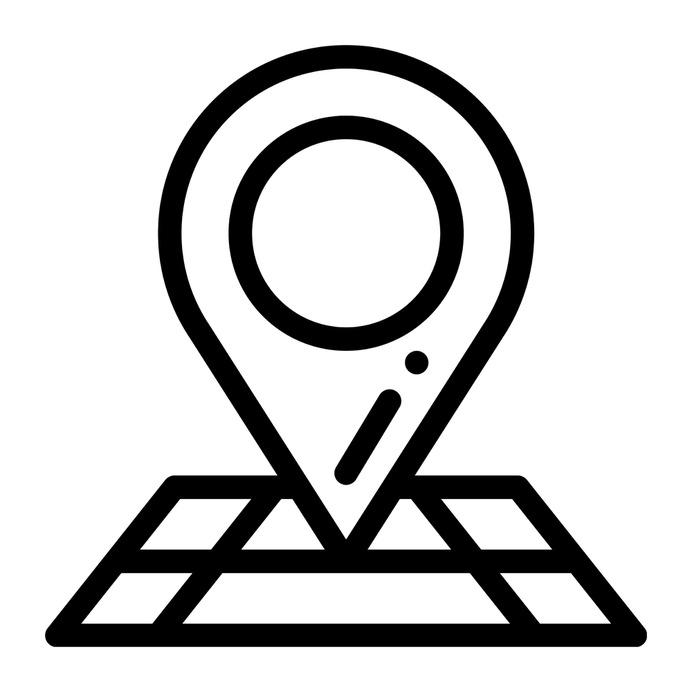 See more icon inspiration related to address, maps and location, location pin, map placeholder, map location, maps and signs on Flaticon.