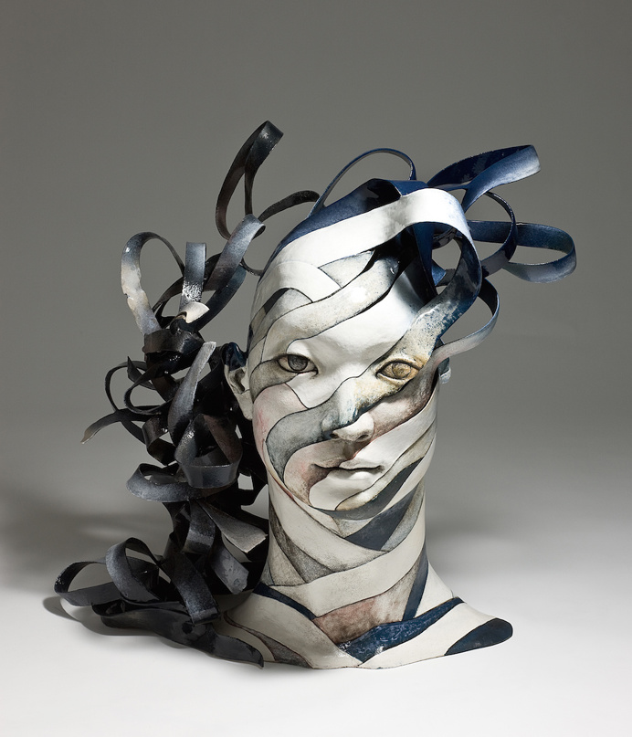 Artist Creates Ceramic Sculptures That Unwind Before Your Eyes