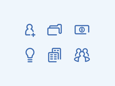 Icons #icons #people #tsanev #human #conference #money #folder
