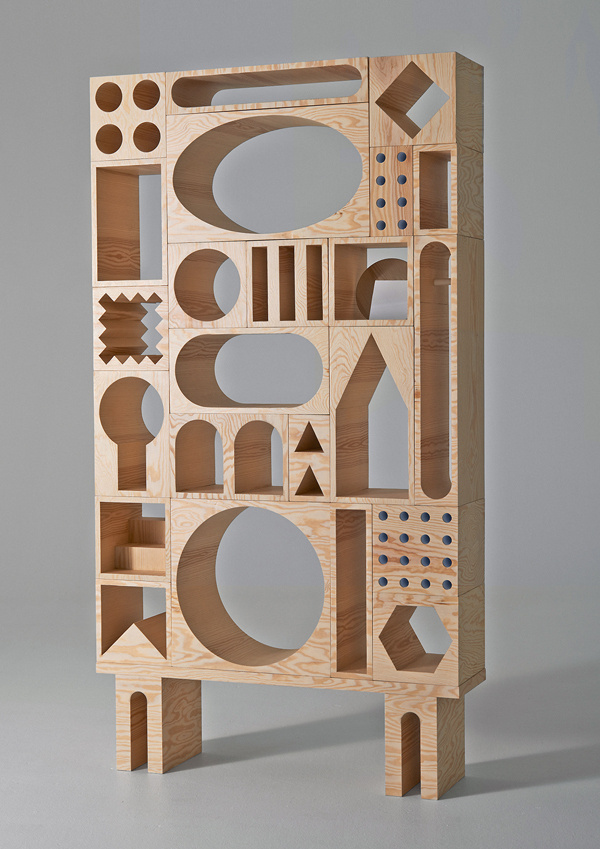 Kyuhyung Cho #wood #shelves #furniture