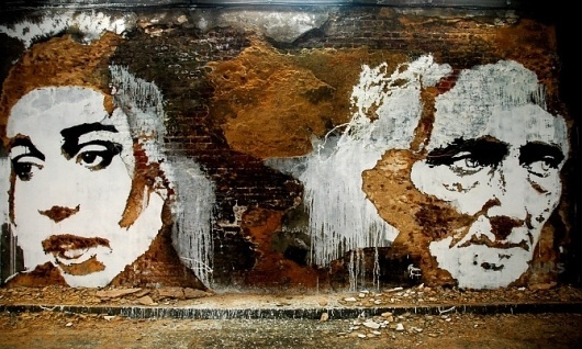 Walls - Alexandre Farto aka Vhils Selected Works #walls #art