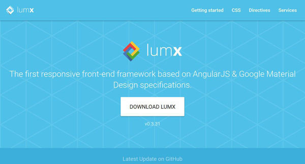 Google Material UI Design Frameworks