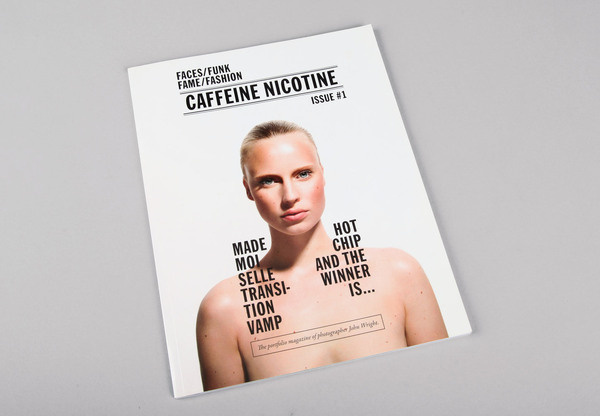 Caffeine Nicotine by She Was Only. #design #editorial #magazine #typography