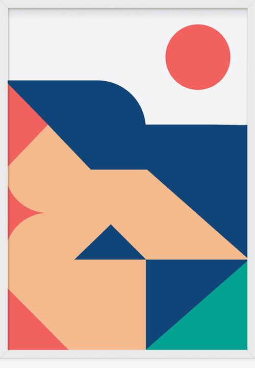state of the state #print #poster